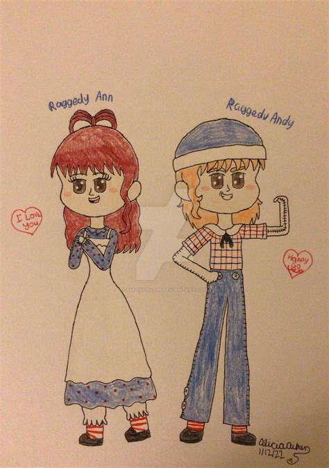 Raggedy Ann And Raggedy Andy By Madisonle09 On Deviantart