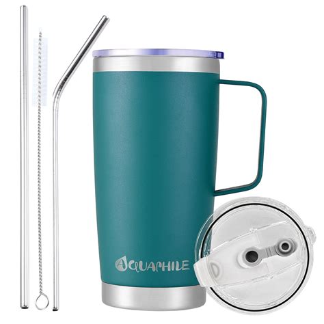 Aquaphile 20oz Insulated Stainless Steel Travel Mug Double Walled