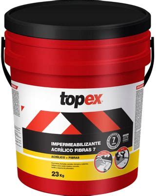 Impermeabilizante Topex 7 Años Cuñete Gris Homecenter co