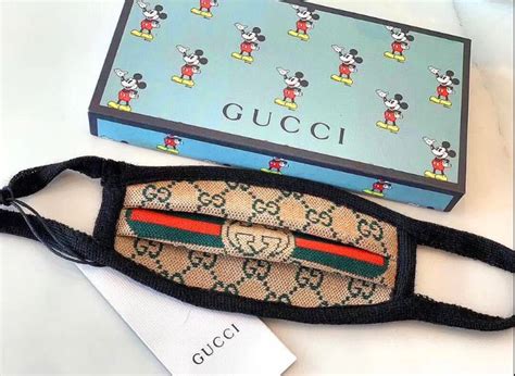 Designer Face Mask Gucci En 2024 Cubrebocas Moños Para El Cabello De Boutique Mascaras