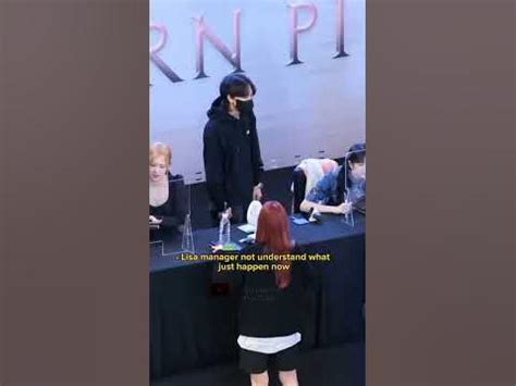 Jisoo angry moment at fansign meeting 👀#shorts - YouTube