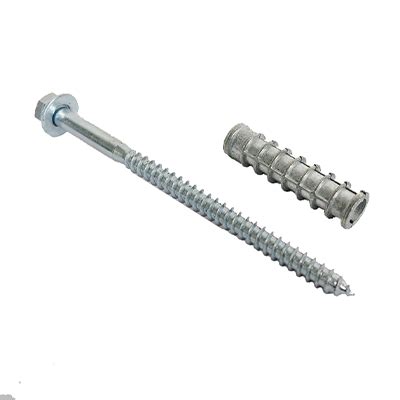 6" Lag Bolt Concrete Installation Hardware Kit-trafficsafetywarehouse.com