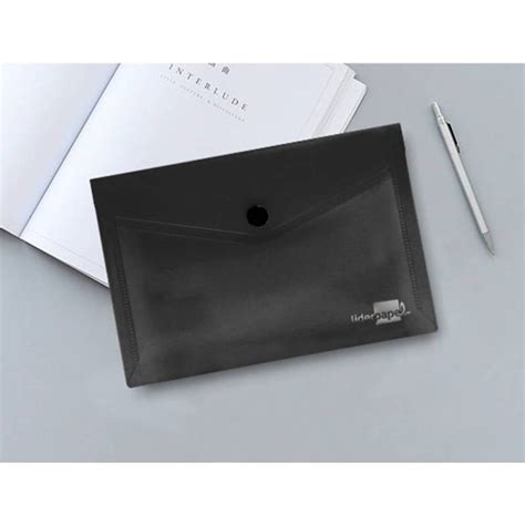 Carpeta Dossier Broche Liderpapel DIN A6 Polipropileno 180 11290