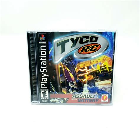 Tyco R C Assault With A Battery Sony Playstation Ps Complete Cib