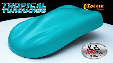 Custom Shop Hot Rod Flatz Tropical Turquoise Youtube