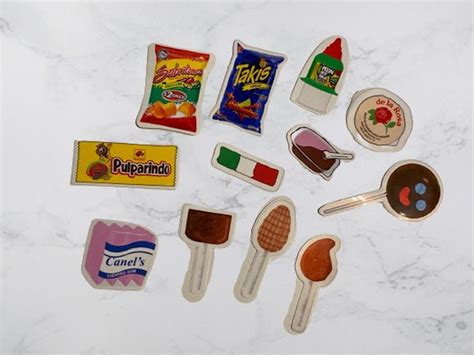 Mexican Candy Stickers Hispanic Candy Stickers Etsy