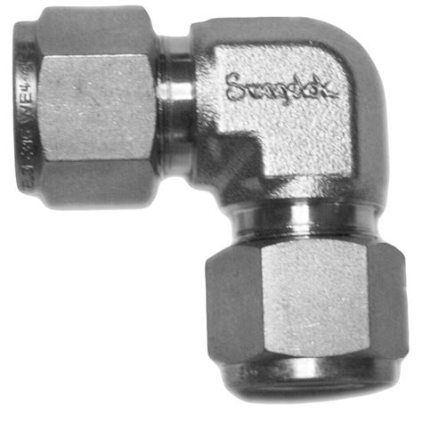 Ideal Spectroscopy Swagelok Tube Fitting 90 Elbow Union 1 16 In