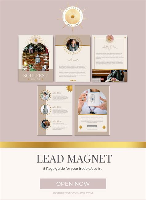 Lead Magnet Template - Inspired Stock Shop