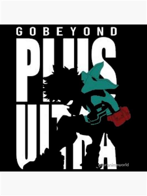 Deku Izuku Midoriya Go Beyond Plus Ultra My Hero Academia Boku No Hero