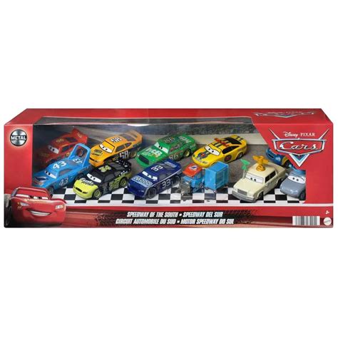 Disney Pixar Cars Cars 3 Speedway of the South 155 Diecast Car 11-Pack Mattel Toys - ToyWiz