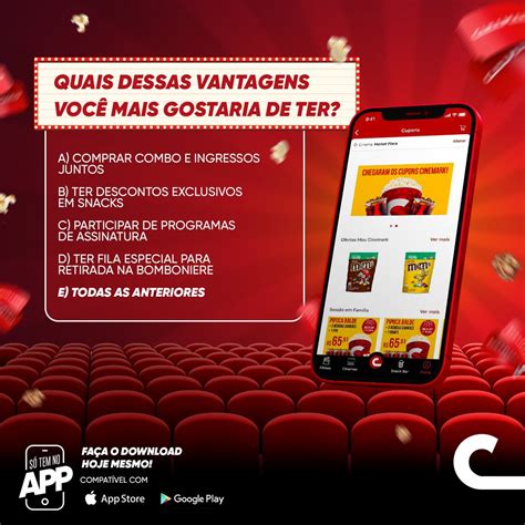 cinemarkoficial on Twitter o APPCinemark você não precisa