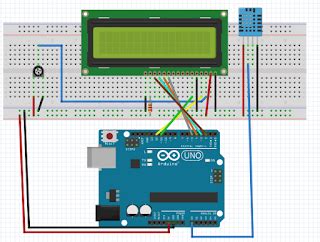 Cara Membuat Sensor Suhu Dengan DHT11 Menampilkan Ke LCD TUTORIAl