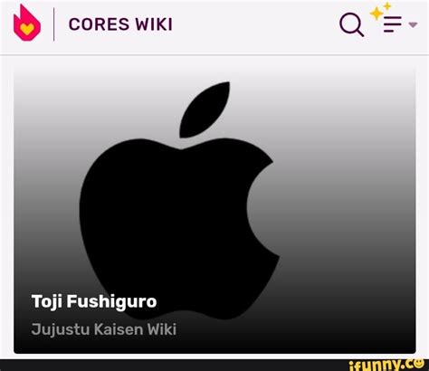 I CORES WIKI Q Toji Fushiguro Jujustu Kaisen Wiki - iFunny Brazil