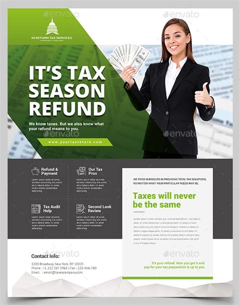 Income Tax Flyer Template 27 Free And Premium Download