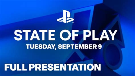 Playstation State Of Play September Full Showcase Youtube