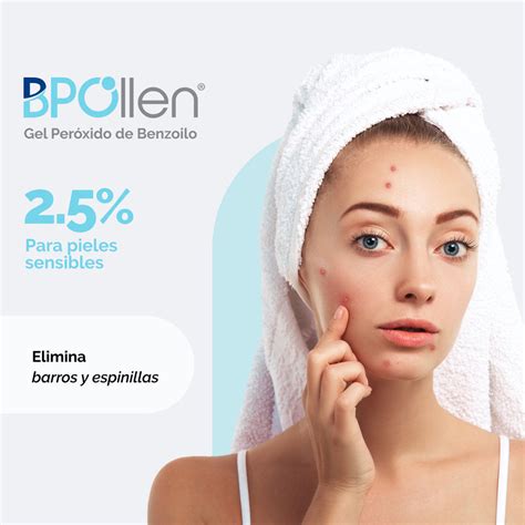 Bpollen Peróxido De Benzoílo Gel 25 60g Tienda Farmapiel