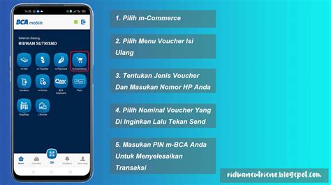 Cara Beli Pulsa Di Mobile BCA Mudah Dan Praktis Ide Inspirasi