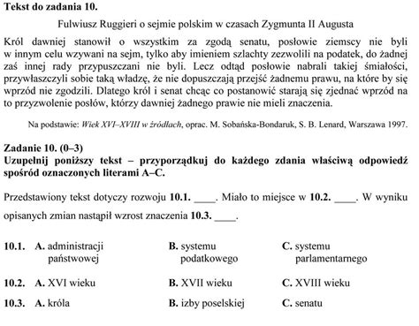 Próbny egzamin gimnazjalny 2014 2015 Operon Arkusze Polski WOS Historia