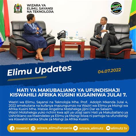 Africa Updates On Twitter RT Eakc Kiswahili Kuelekea Siku Ya