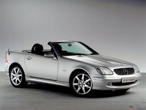 Mercedes Benz SLK Special Edition R170 2002 Wallpapers 1024x768