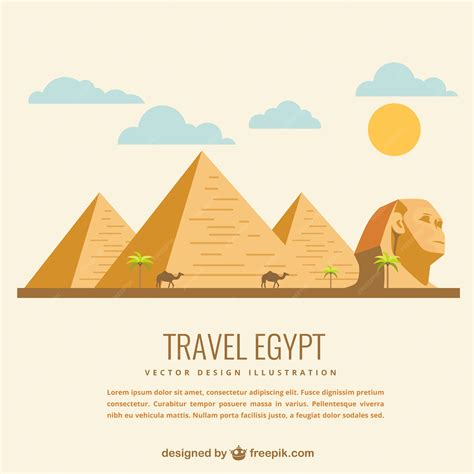 Premium Vector | Travel egypt