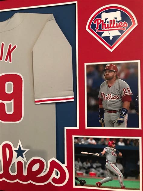 Framed John Kruk Autographed Signed Philadelphia Phillies Jersey Jsa