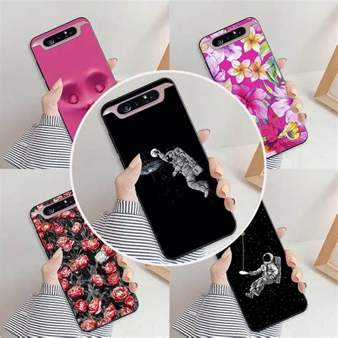 Funda Trasera De TPU Suave Para Samsung Galaxy A80 Galaxy A80 A80 SM