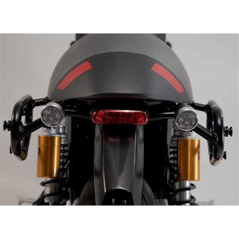 SW Motech Saddlebag Kit Legend Gear Black Edition Triumph Thruxton RS