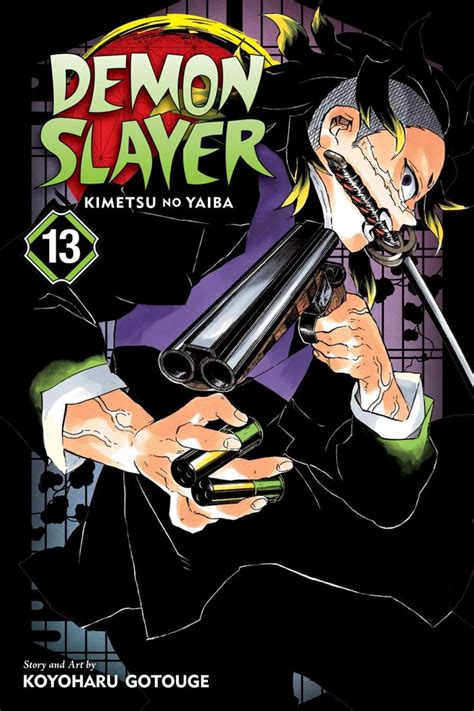 Kny Manga Cover 13 Manga Covers Manga Books Slayer