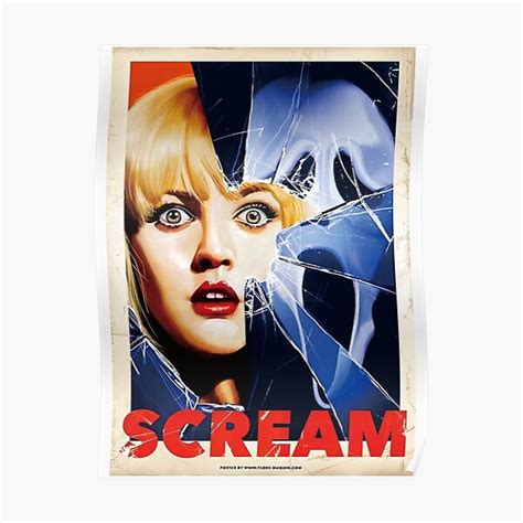 "Scream Movie Poster Poster" Poster for Sale by sowelfang45 | Redbubble