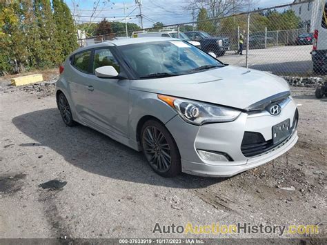 Kmhtc Ad Du Hyundai Veloster Mix View History And Price At