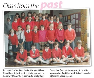 Billinge Chapel End - Class Photo, 1980s - St Helens Heritage Hub ...