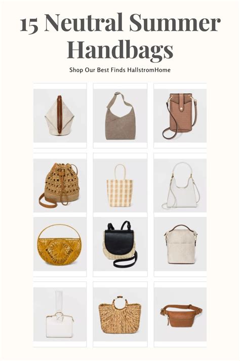 15 Neutral Summer Handbags – Hallstrom Home