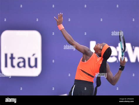 Miami Gardens Florida March Coco Gauff Usa Vs Anastasia