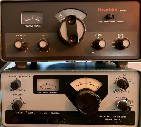 Qso Bilatéral Entre Deux Heathkit Hw 9 Qso Bilatéral Entre Deux