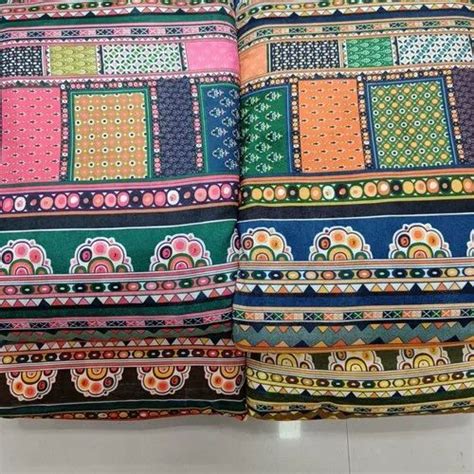 Polyester Cotton RUBY DIGITAL PRINTED GSM 110 At Rs 90 Meter In Surat