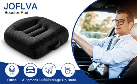 JOFLVA Rehausseur de Siège Auto 40 40cm Coussin Rehausseur Adulte