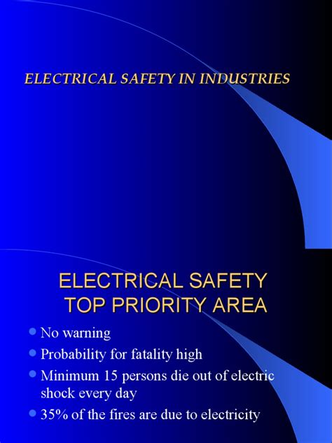 Electrical Safety And Ie Rules Pdf High Voltage Safety