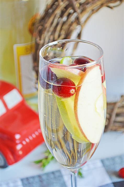 White Sangria Cocktail Recipe for Christmas and Winter - Aspiring Winos