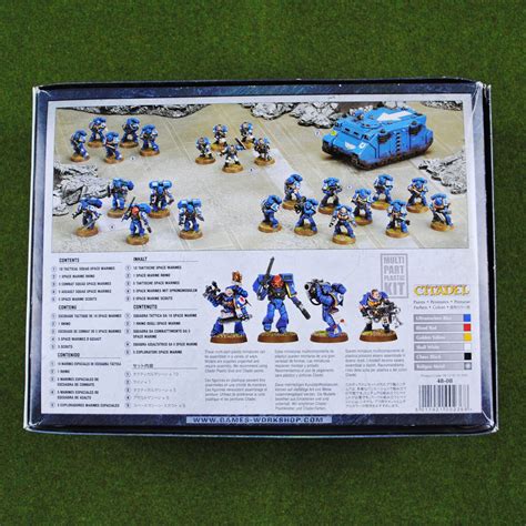 Warhammer K Space Marine Battleforce Plastic Games Workshop Battle