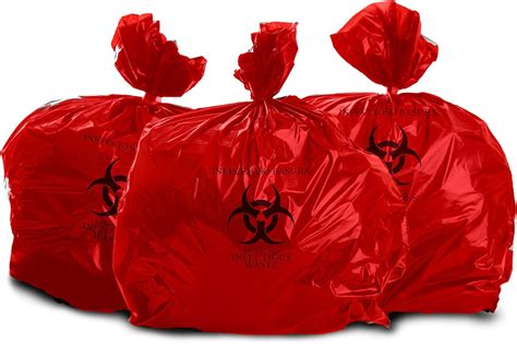 Oakridge Heavy Duty 10 Gallon Biohazard Waste Disposal Bags