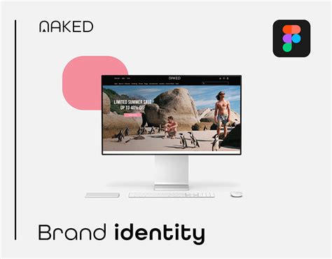 Naked Brand Identity Behance