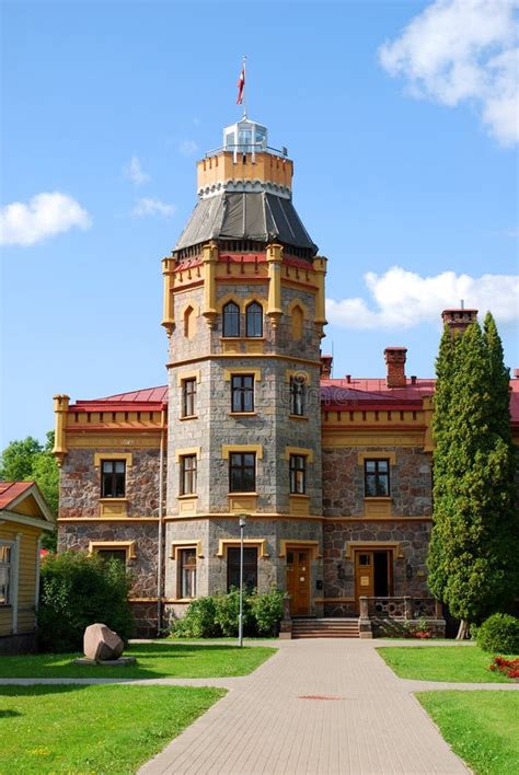 Sigulda Castle, Latvia stock photo. Image of castle, architect - 28370890