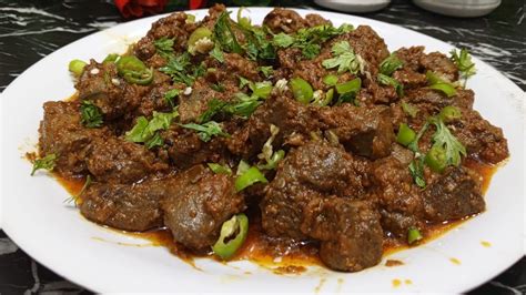 Eid Ul Adha Special Masala Kaleji Recipe Beef Kaleji Recipe By