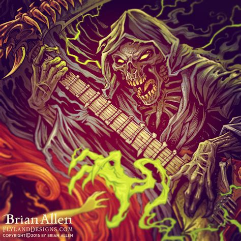 Grim Reaper Archives Flyland Designs Freelance Illustration And Graphic Design By Brian Allen