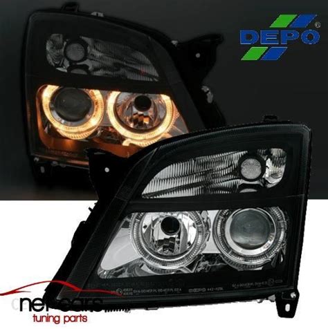 Lampa Przednia Depo Lampy Reflektory Opel Vectra C Angel Eyes Dc