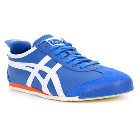 Asics Onitsuka Tiger Mexico 66 Classic Bluewhite Unisex Shoes D4j2l