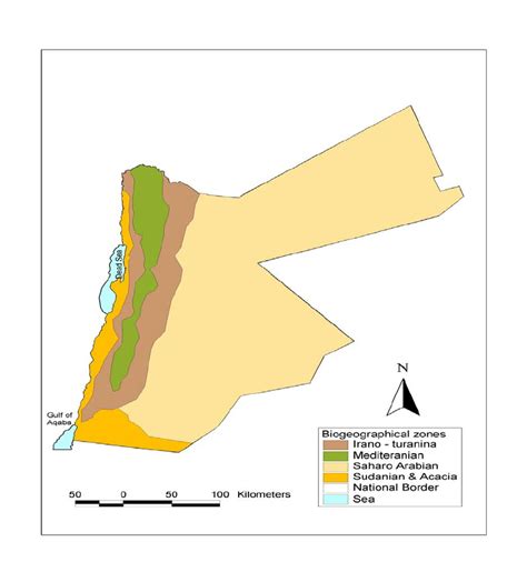 S Biogeographic zones of Jordan | Download Scientific Diagram