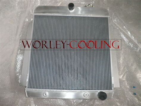 3 ROW ALUMINUM RADIATOR FOR 1955 1959 CHEVY PICK UP TRUCK V8 55 56 57