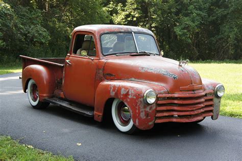 1951 Chevy 3100 5 Window Shortbed Ratrod Original Patina Badss Truck